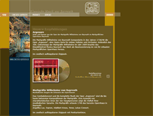 Tablet Screenshot of concerto-bayreuth.de